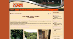 Desktop Screenshot of molokoguesthouse.co.za